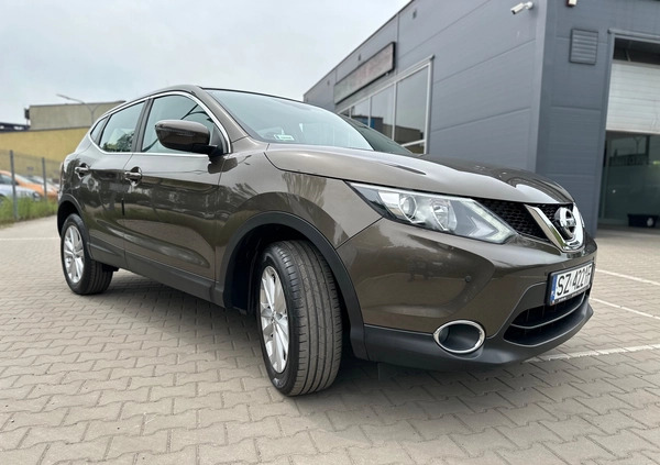 Nissan Qashqai cena 48900 przebieg: 62300, rok produkcji 2014 z Zabrze małe 277